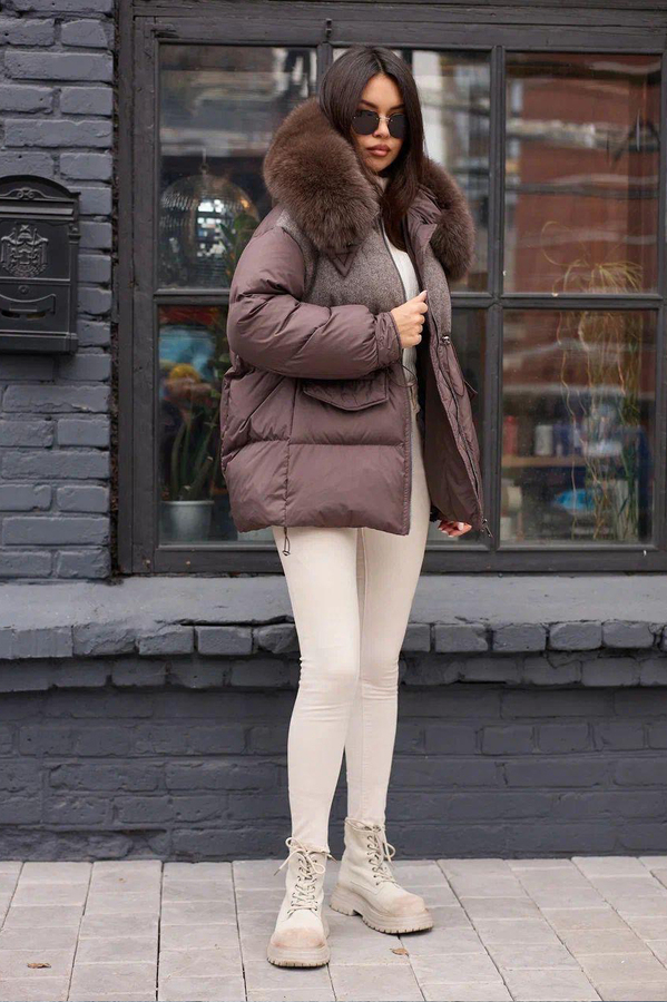 Модный женский пуховик Bogerner зима 2026