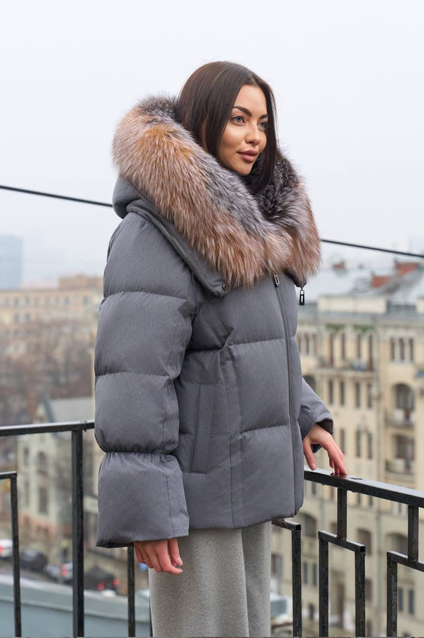 Зимний пуховик женский 2025-2026