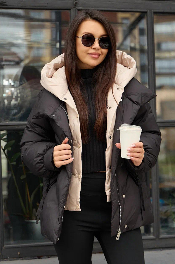 Женский пуховик 2025-2026 длинной выше колена