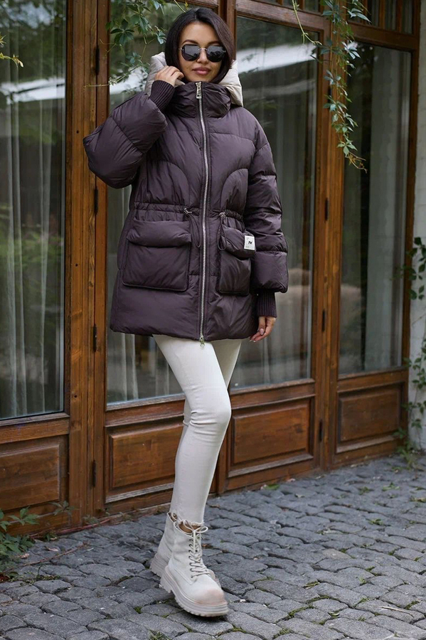 Спортивный стеганый пуховик pang million