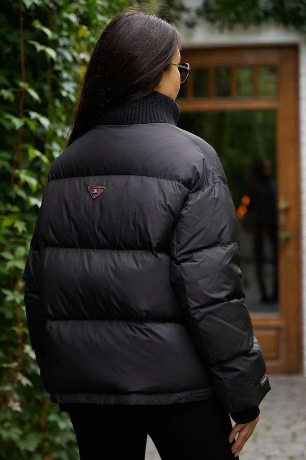 Короткий пуховик PANG MILLION с вязанной вставкой