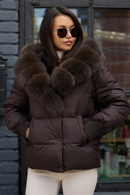 Короткая куртка Vivilona с мехом